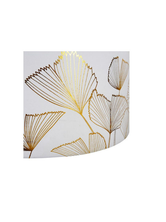 Ostaria Pendant Light White with Socket E27 40x40cm