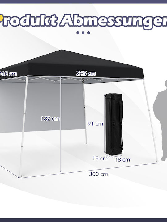 Costway Gazebo Garden 3x3m