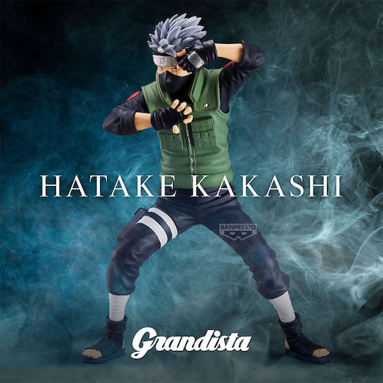 Banpresto Naruto Shippuden Grandista Hatake Kakashi Фигура 23 см