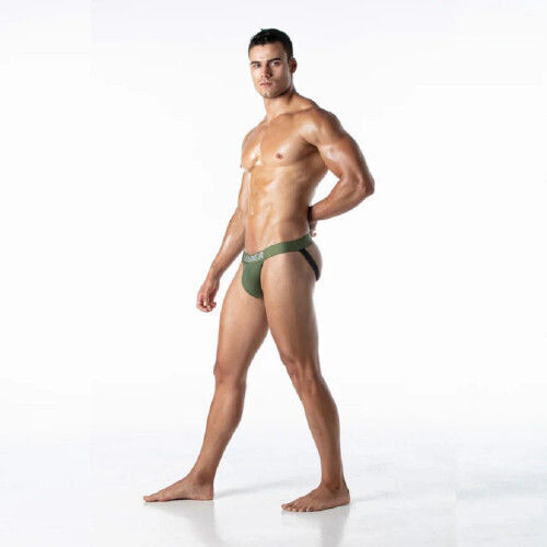 Leader Herren Jockstrap Khaki