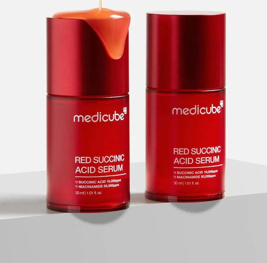 Medicube Red Succinic Acid Serum Față cu Niacinamidă pentru Acnee 30ml