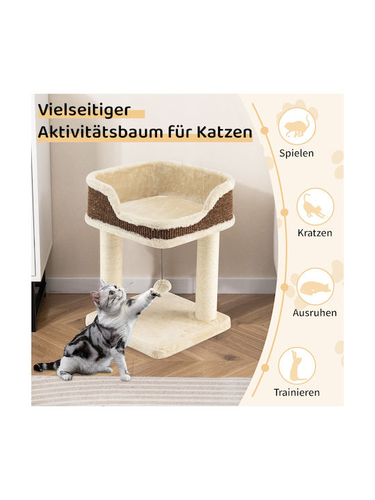 Costway Katzenbäume Beige