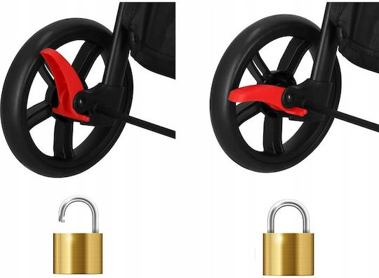 Cosul pentru transport câine / pisici până la 15kg Negru
