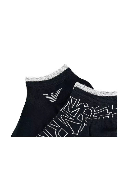 Emporio Armani Herren Socken Blue 2Pack