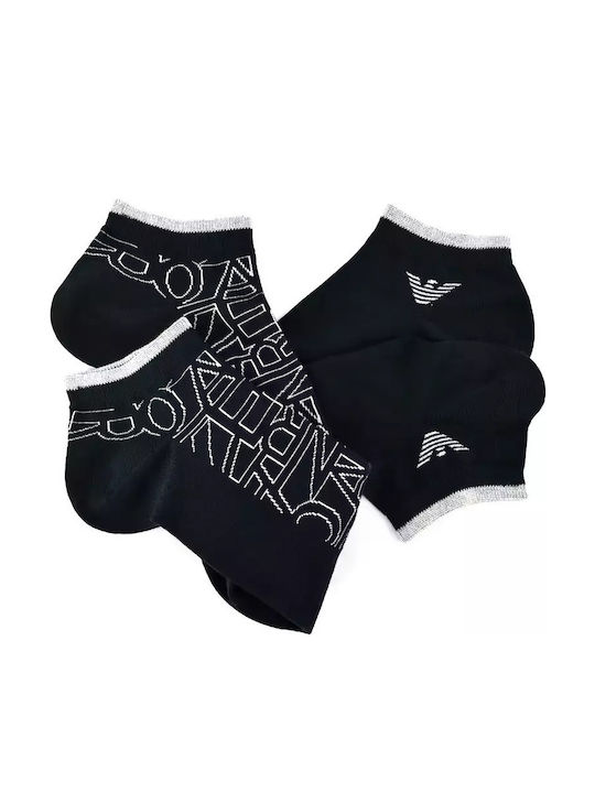 Emporio Armani Herren Socken Blue 2Pack