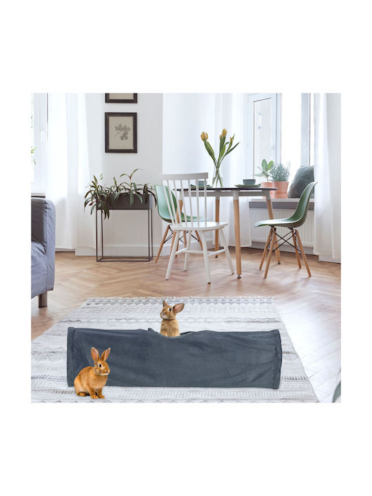Katzenspielzeug Cat Play Tunnel Relaxdays Faltbar 88cm x 25cm Graues