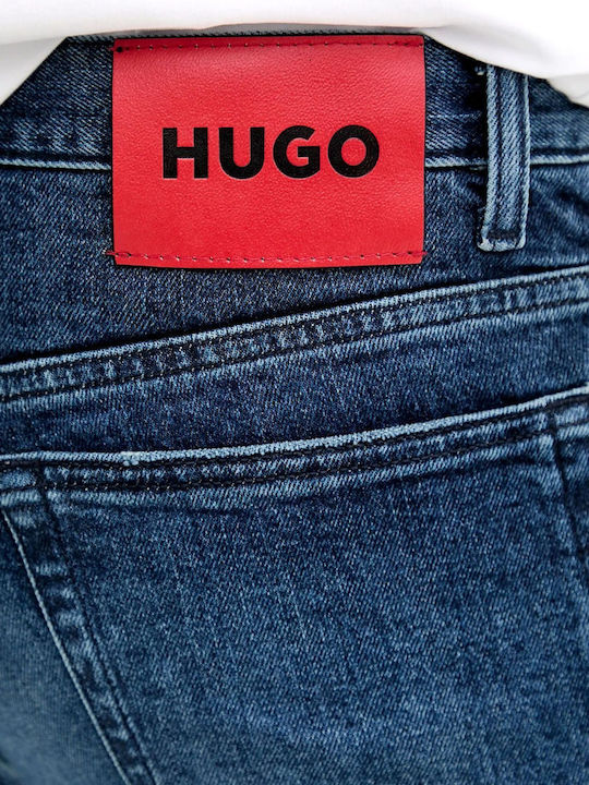 708 Men's Jeans Pants with Slim Fit Blue