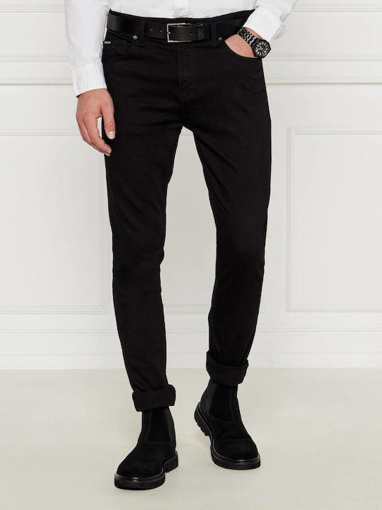 Men's Jeans Pants with Skinny Fit Black