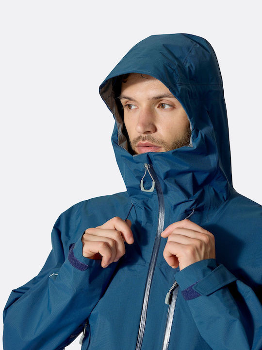 Downpour Μπουφάν Αδιάβροχο Tempest Blue