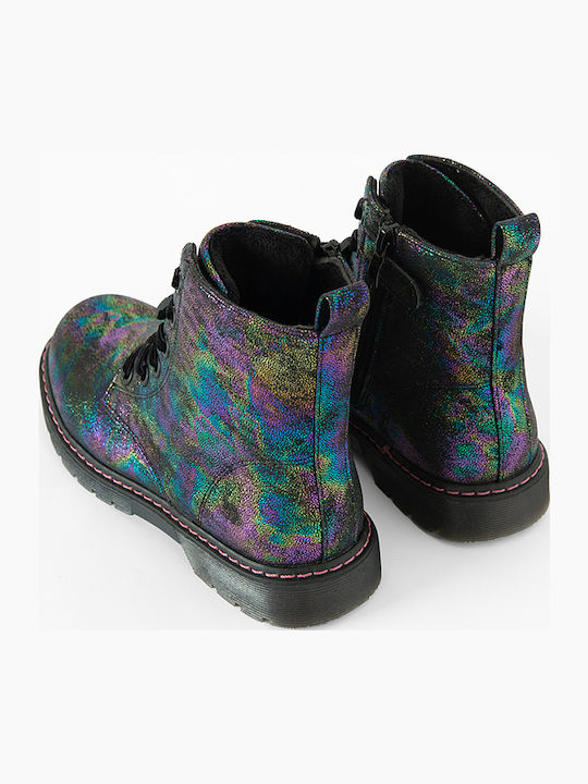 Kids Boots with Zipper Black