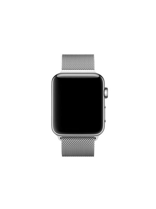Decoded Milanese Magnetic Traction Strap Bracelet 41mm Silver