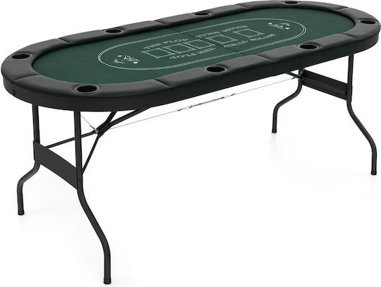 Costway Filz Metallisch 182x82cm 1Stück