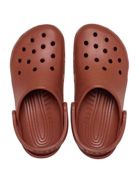 Crocs Classic Damen Anatomisch Clogs Burgundisch