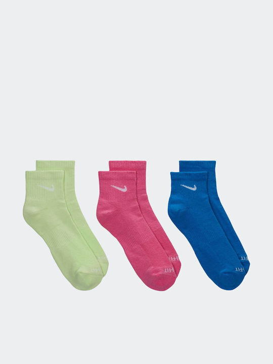 Nike Everyday Plus Cushioned Training Ankle Socks Running Socks Multicolour 1 Pair