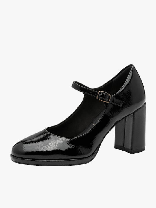 Black Heels with Strap