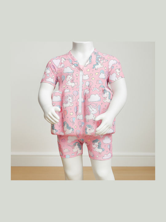 Beboulino Costum de baie pentru copii Întreg Roz