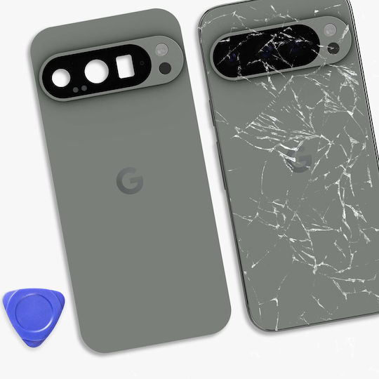 Google Rear Window Google Pixel 9 Pro Original Service Pack Green