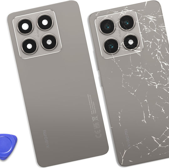 Xiaomi Rear Window Xiaomi 14t Original Service Pack Gray