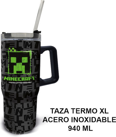 Minecraft Trinkflasche XL Rambler 940 ml 75643