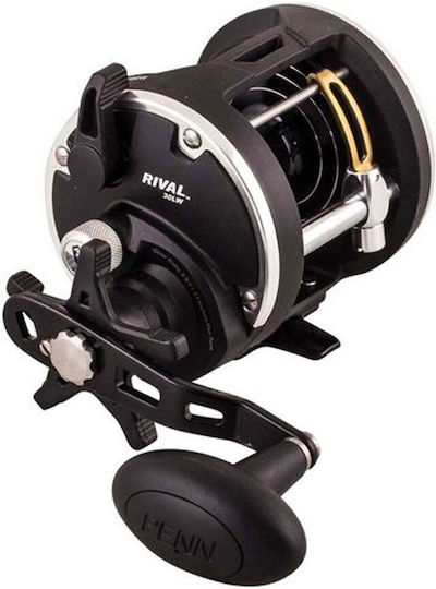 Penn Rival Level Wind 30RH Μηχανισμός Ψαρέματος για Μολύβι Φύλακας / Συρτή