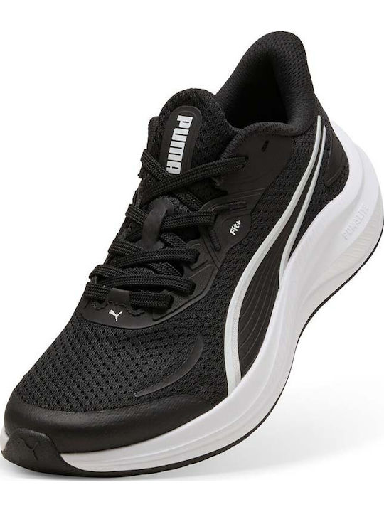 SKYROCKET LITE 2 JR Kinder Sportschuhe Laufen mit Schnürsenkeln Schwarz