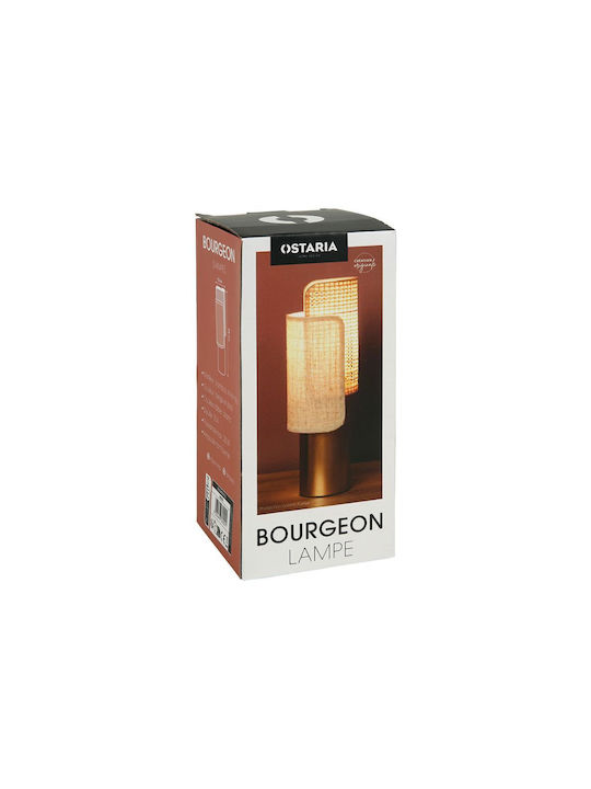 Ostaria Decorative Lamp with Socket for Bulb E14 Beige