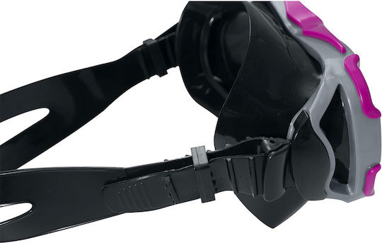 Bestway Purple Silicone Diving Mask with Snorkel