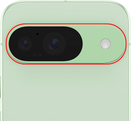 Clappio Rear Camera Lens Google Pixel 9 Green