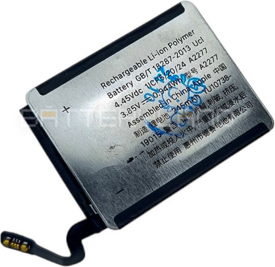 A2277 Batterie Apple Smartwatch 3,85V 245mAh
