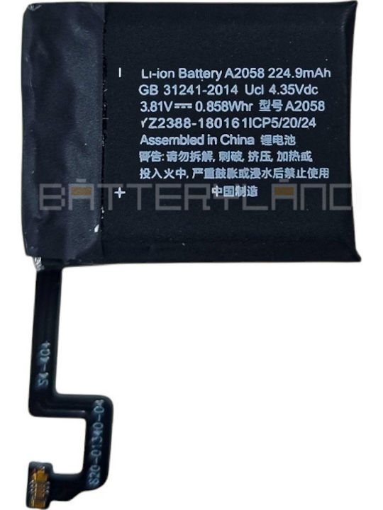 A2059 Battery Apple Smartwatch 3.81v 225mah
