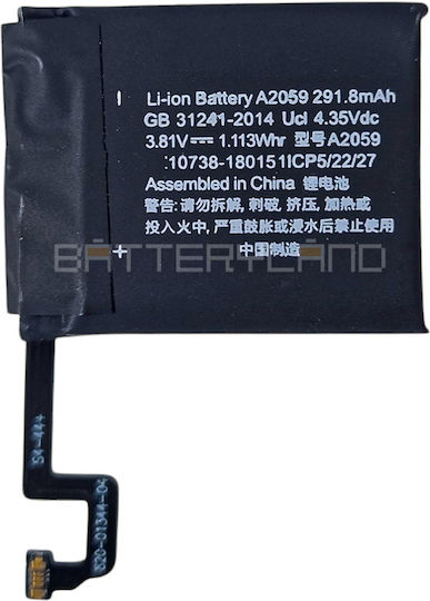 Baterie A2059 Apple Smartwatch 3.81V 292mAh