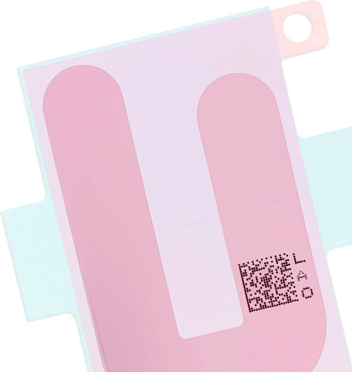 Clappio Adhesive Battery Iphone 16 Solid Mount Transparent
