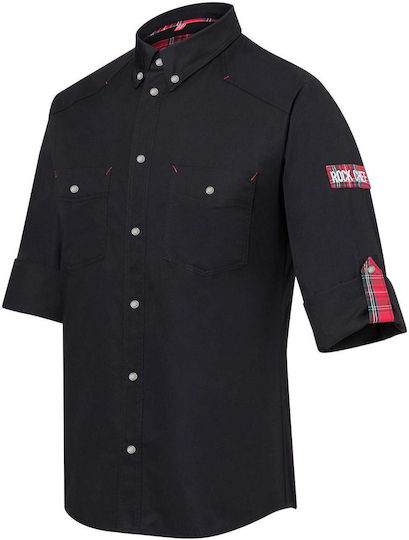 Rock Chef Coat Chef Black