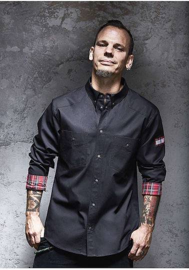 Rock Chef Coat Chef Black