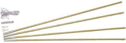 OZtrail Tent Equipment Poles Camping Set 4 Pieces 6.9mm