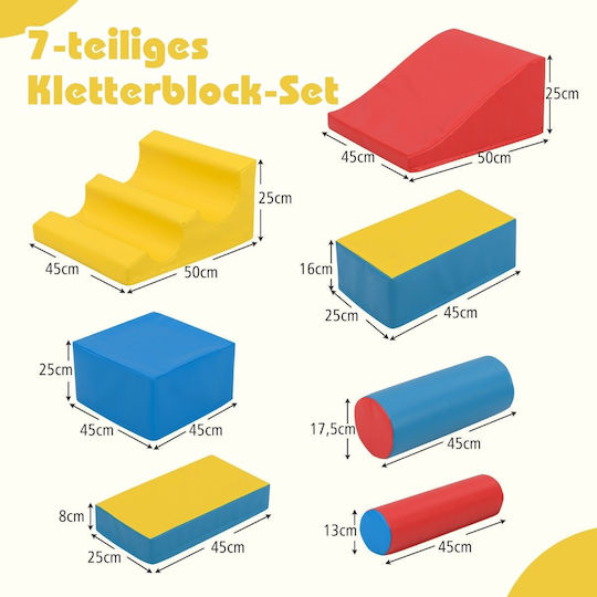 Costway made of Fabric 50x45x25cm. Multicolour