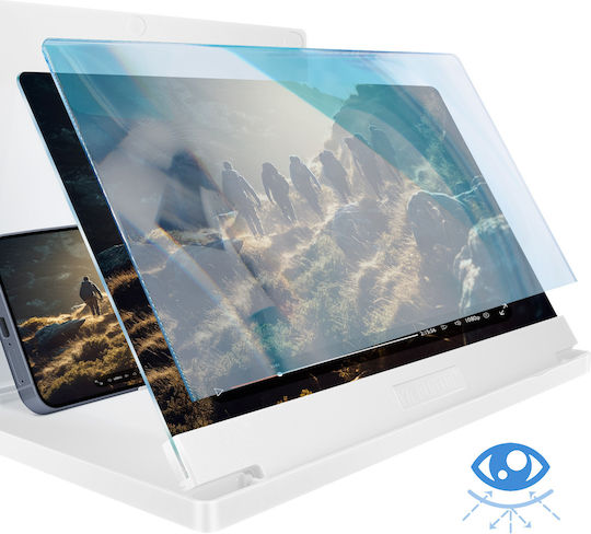 Avizar 12-inch Screen Amplifier Smartphone Hd Lens White