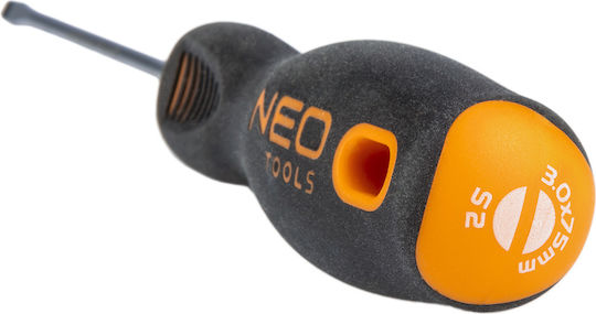 Neo Tools Μαγνητικό Κατσαβίδι Ίσιο