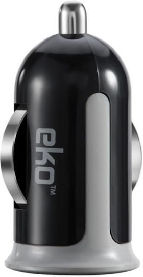 Eko Încărcător Auto Universal Usb 1a Negru
