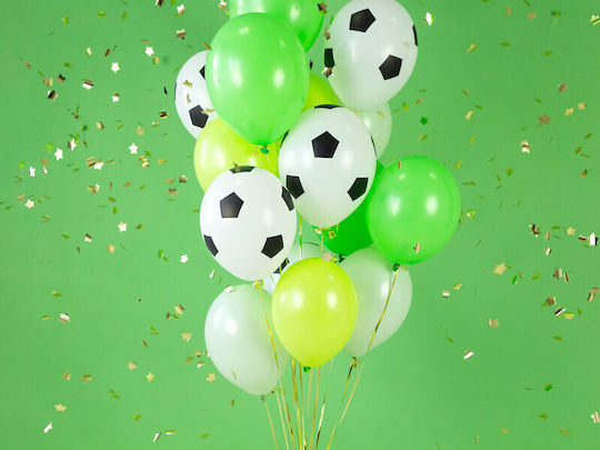 Set 6 Luftballons Latex Weiße 30cm