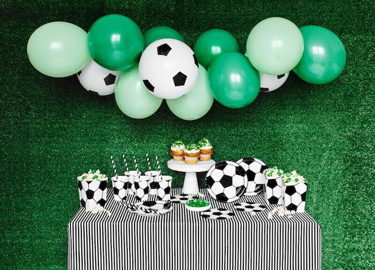 Set 6 Luftballons Latex Weiße 30cm