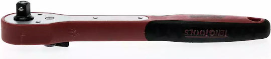 Teng Tools Ratschen 45 Zähne mit Vierkant 1/4" Länge 15cm.