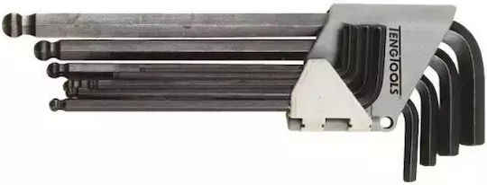 Teng Tools Σετ 9 Κλειδιά Allen σε Σχήμα L
