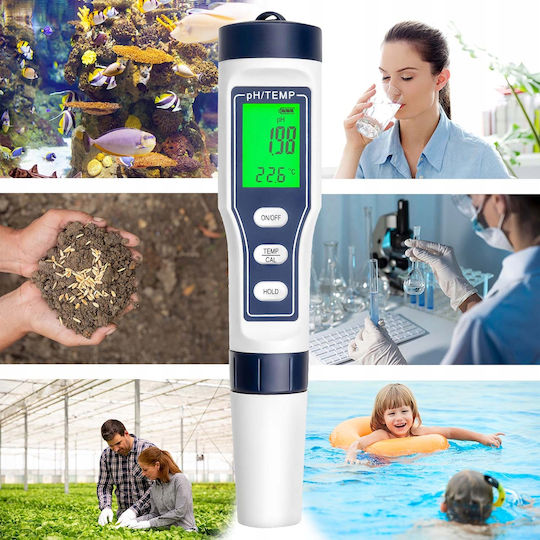 Idealstore Bestwatertest 4in1 Water Tester Tests Water PH Measures Water Temperature Water Quality Automatic Shut-Off