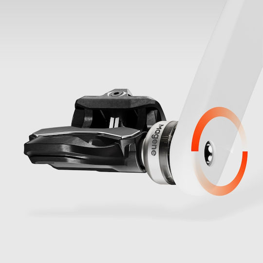 Power Meter Pedals Magene P715 S SPD-SL Silver