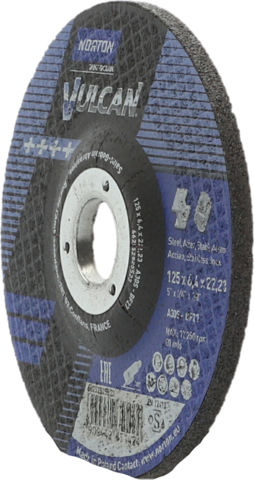 Norton Vulcan Grinding Disc 125mm X 6.4mm A30s Metal 25pcs