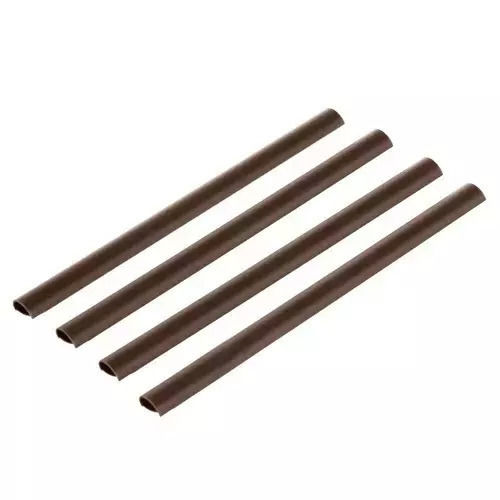 Gardlov Garden Fencing Tape for Fence from Plastic 1.25x19cm Brown