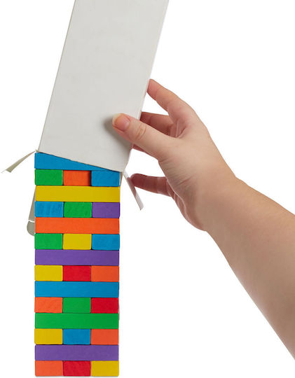 Brettspiel Joc Jenga (Multicolored - 48 Pieces) für 1+ Spieler Relaxdays
