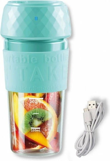 Blender with Glass Jug 200 ml Turquoise