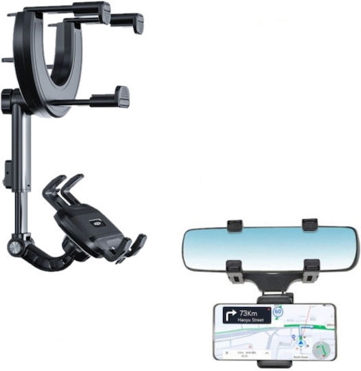 Moxom Car Mobile Mount with Adjustable Hooks Black